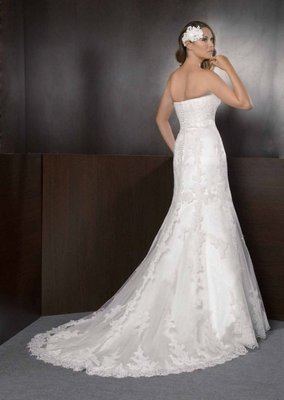 Vestido de Novia Usado Charo Peres / Talla 6 Vestido de Novia Usado Charo Peres / Talla 6