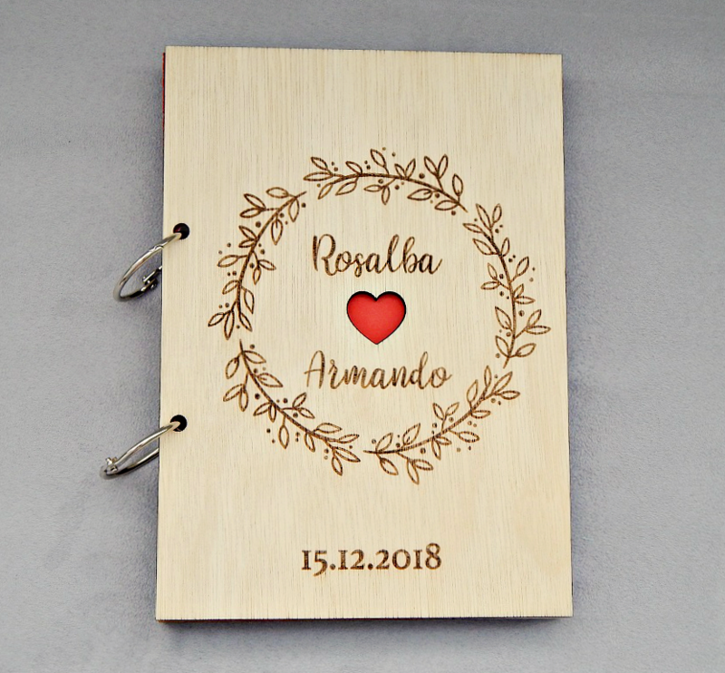 Libro de Firmas Personalizado Fiduza