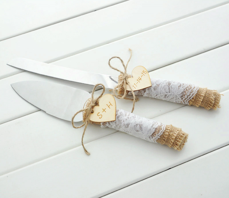 Cuchillos para Pastel Personalizados Fiaduma
