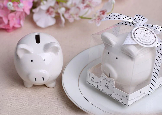 Recuerdo Alcancía Pig (Set 50-125 sets)