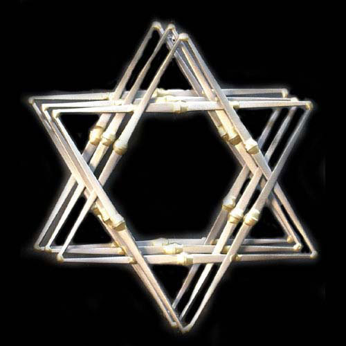 Star of David 3 Layer