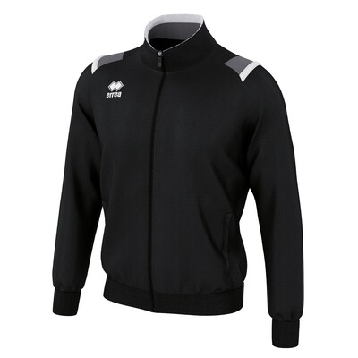 LOU Fullzipped Sweatshirt Sort/Antracit grå/Hvid LOU Fullzipped Sweatshirt Sort/Antracit grå/Hvid