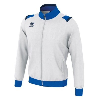 LOU Fullzipped Sweatshirt Hvid/Blå/Navy LOU Fullzipped Sweatshirt Hvid/Blå/Navy