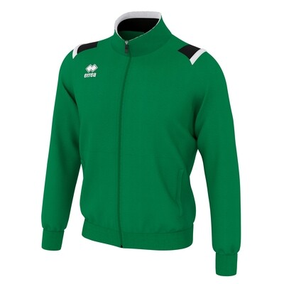 LOU Fullzipped Sweatshirt Grøn/Sort/Hvid LOU Fullzipped Sweatshirt Grøn/Sort/Hvid