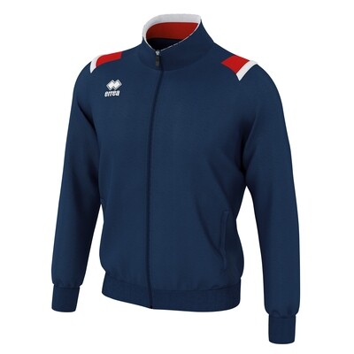LOU Fullzipped Sweatshirt Navy/Rød/Hvid LOU Fullzipped Sweatshirt Navy/Rød/Hvid