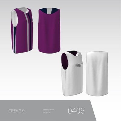 CREV - Vendbar trænings trøje uden ærmer UNISEX 2.0 CREV - Vendbar trænings trøje uden ærmer UNISEX 2.0