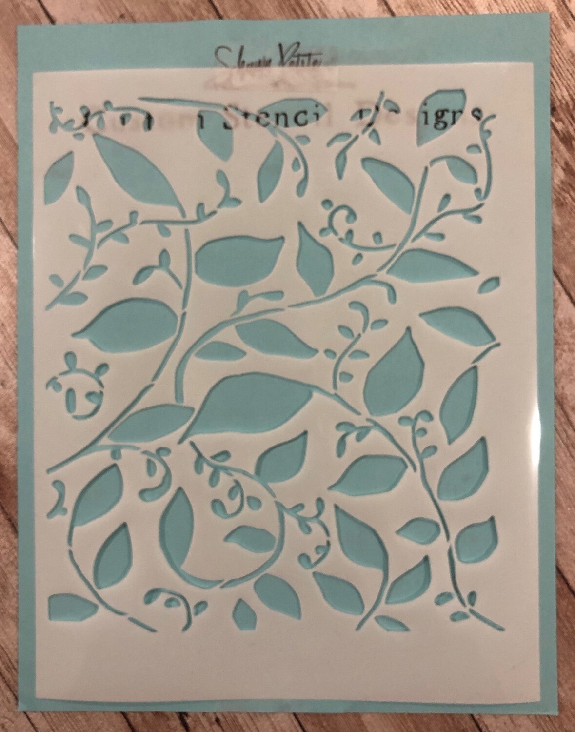 vines stencil clearance