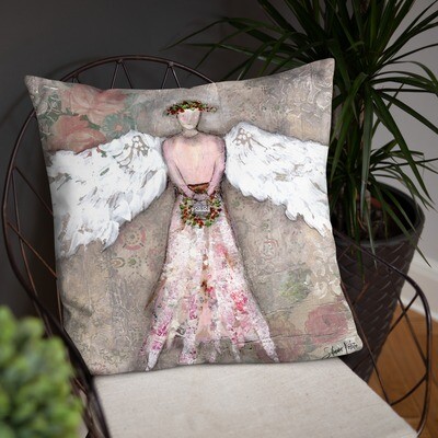 Angel of Peace Basic Pillow