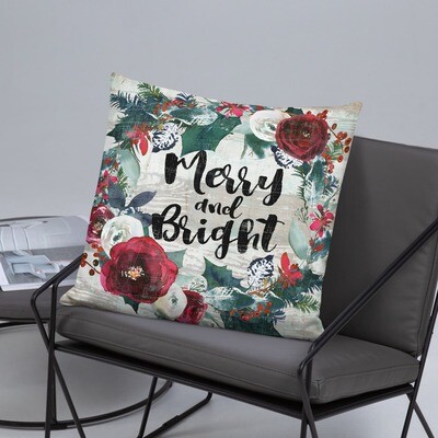Merry and Bright Basic Pillow
