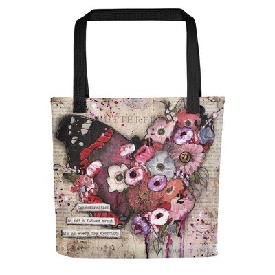 Transformation butterfly Tote bag