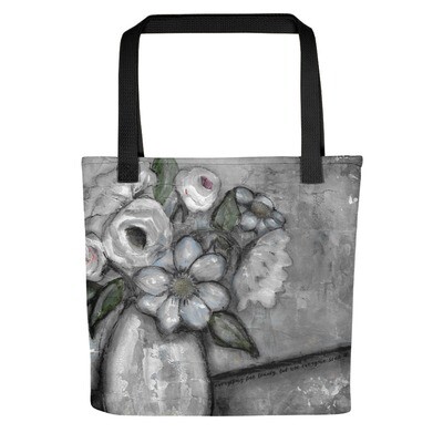 Everything has Beauty Tote bag