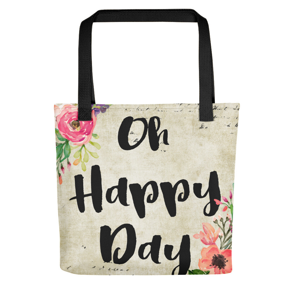 Oh Happy Day Tote bag