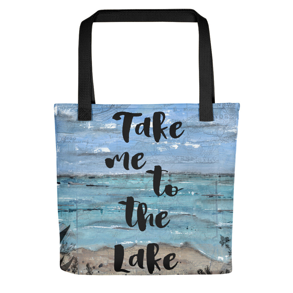 Take me to the Lake Tote bag