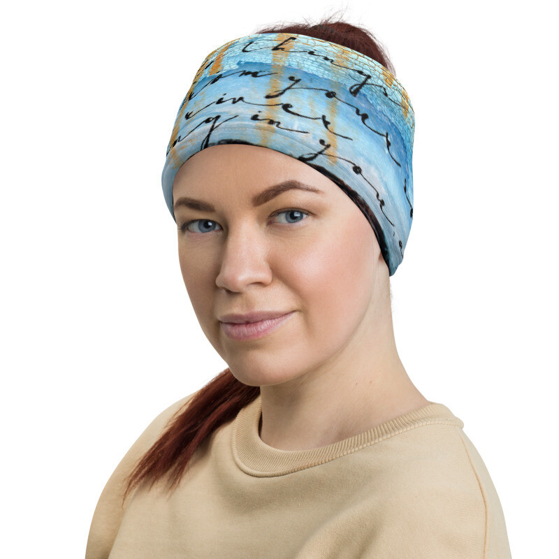A River moving Head Wrap/Neck Gaiter
