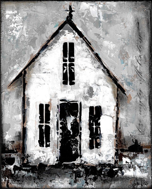 &quot;Everyday with Kindness&quot; rustic church Print on Wood and Print to be Framed