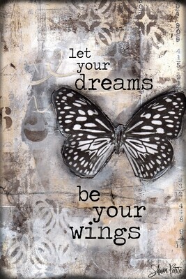 Let your dreams be your wings digital download