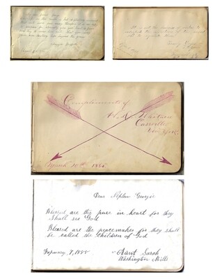 Autograph Book collage papers **INSTANT DOWNLOAD** 8 pages