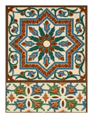 Italian Renaissance Patterns collage papers **INSTANT DOWNLOAD** 7 pages