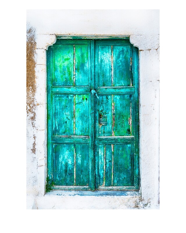 Old Door collage papers **INSTANT DOWNLOAD** 7 pages