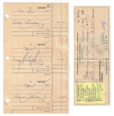 Check Stubs collage papers **INSTANT DOWNLOAD** 6 pages