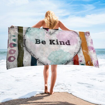 Be Kind Beach Towel