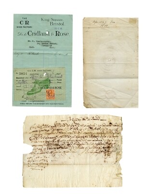 19th Century Documents collage papers *INSTANT DOWNLOAD* 5 pages