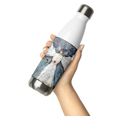 Angel Guiding Stainless Steel Water Bottle