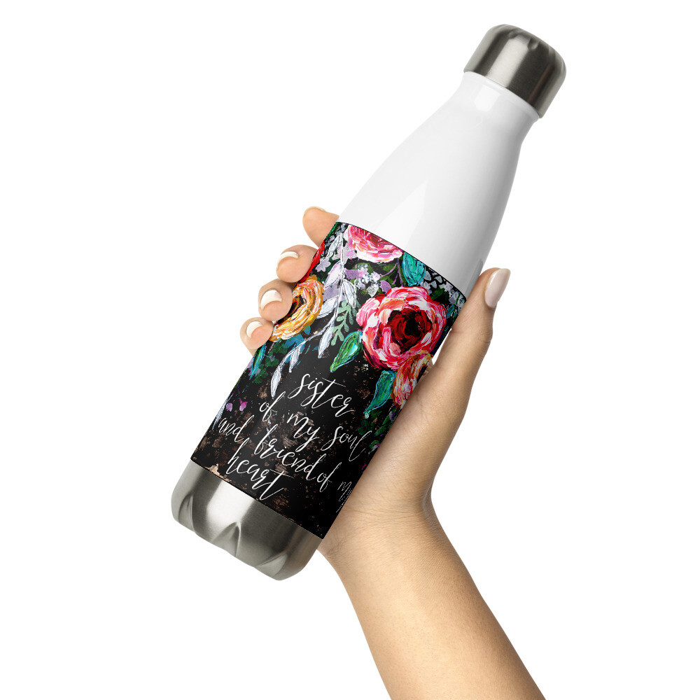 Sister of my soul Stainless Steel Water Bottle