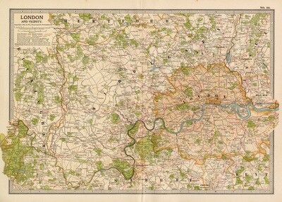 Antique maps of the world collage papers *INSTANT DOWNLOAD* 14 pages