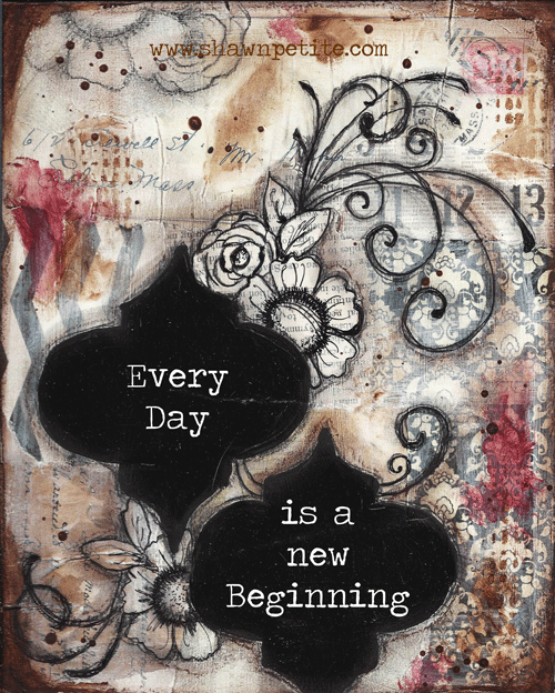 Every day is a new beginning instant download