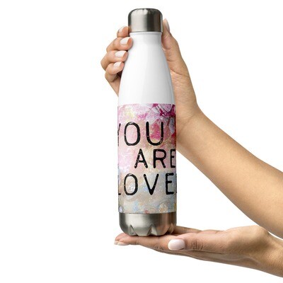 You are loved, Stainless Steel Water Bottle