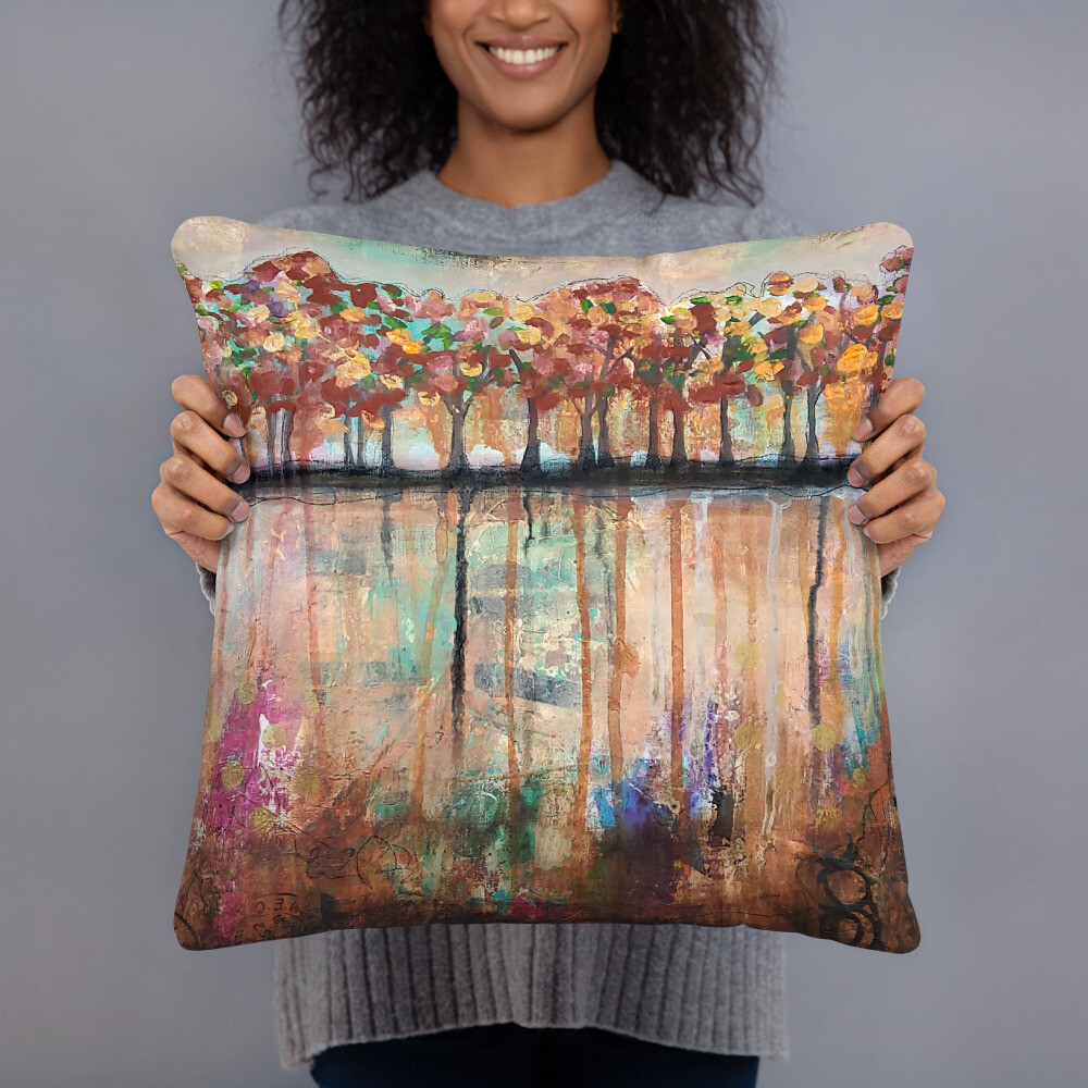 A walk in the park Pillow