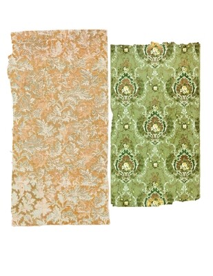 Grungy Vintage Wallpaper collage papers **INSTANT DOWNLOAD** 6 pages