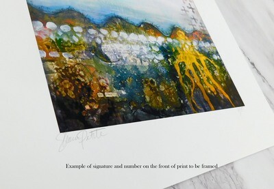 Finding sunlight" print #5 of 5, 8x8 Limited edition Print to be framed