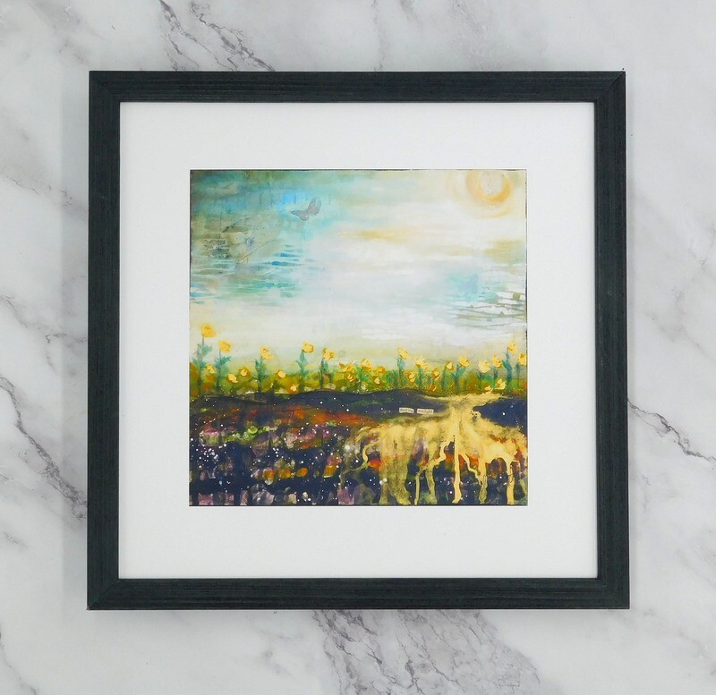 Finding sunlight&quot; print #5 of 5, 8x8 Limited edition Print to be framed