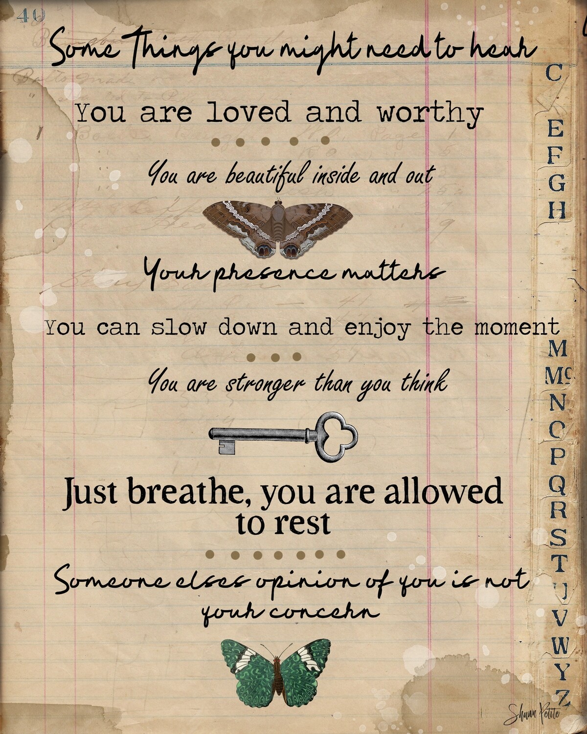 Some things you might need to hear Free download print