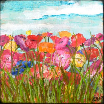 Mixed-media-portrait-with-flowers-art-print