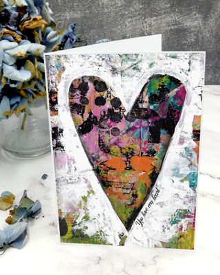 &quot;You have my heart&quot; 5x7 card