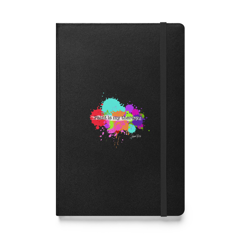 Paint is my Therapy Hardcover bound Journal