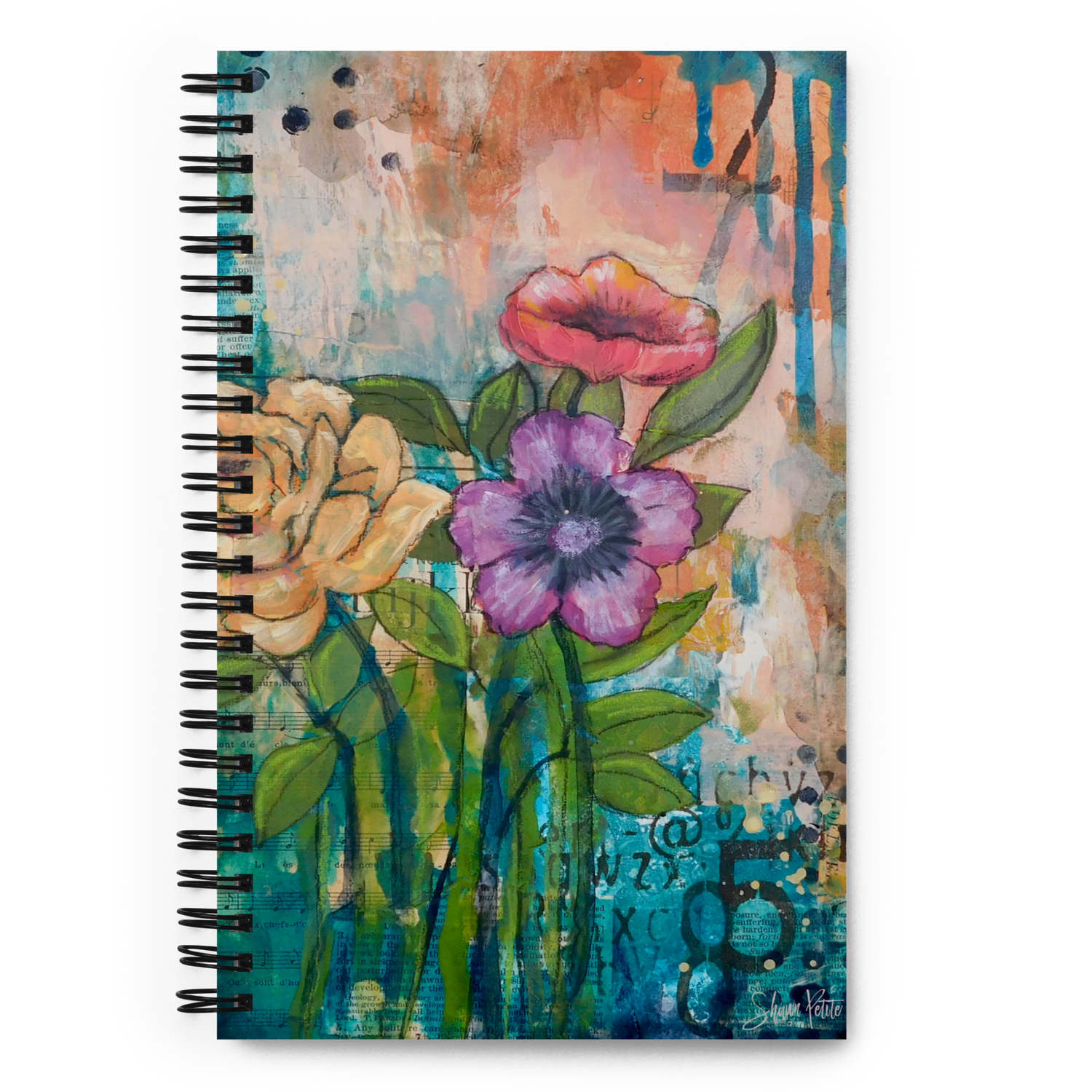 Follow your inspiration spiral notebook with dotted pages