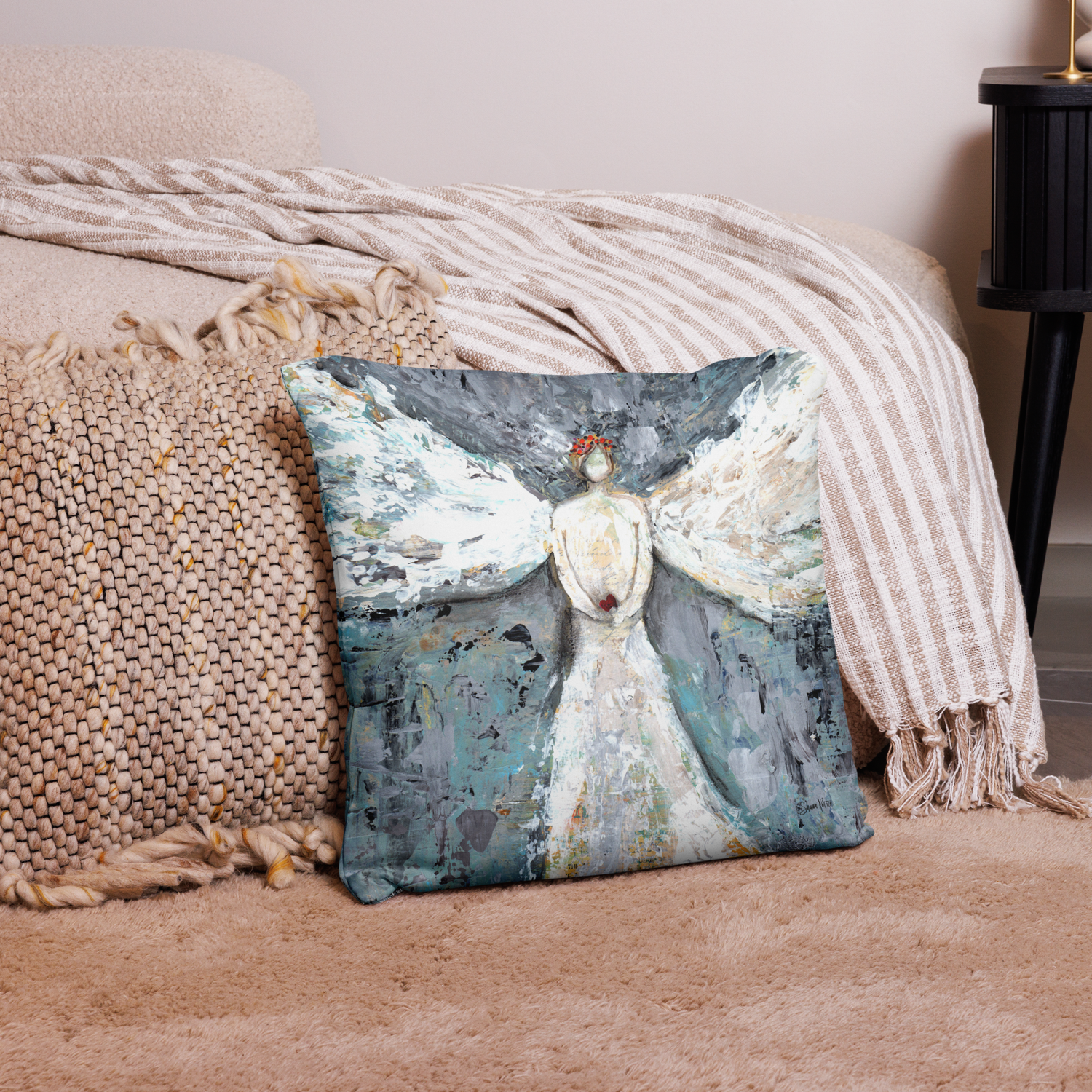Angel guiding you  Pillow