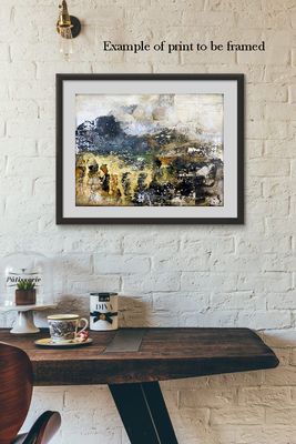 "The inbetween" Print to be Framed
