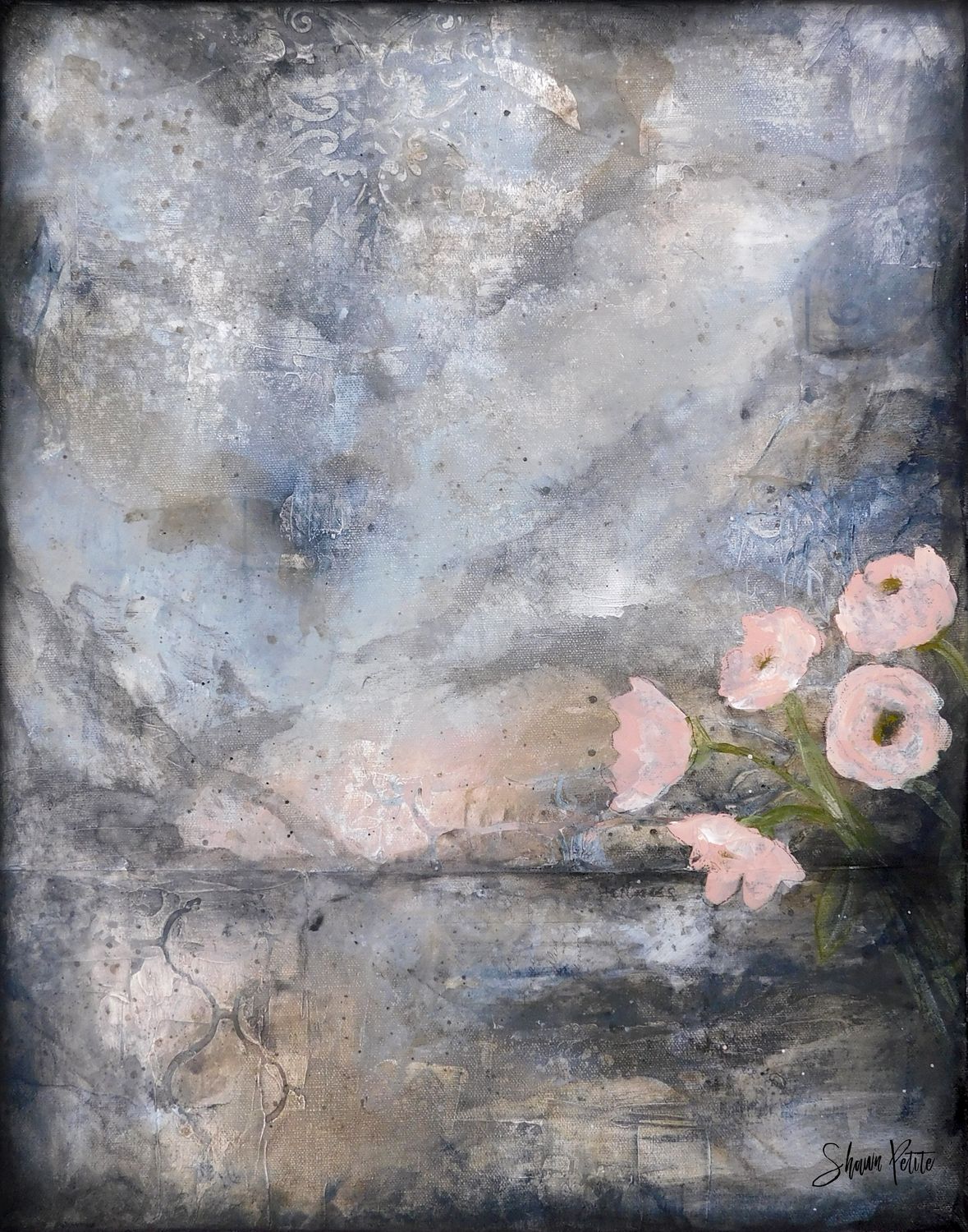 &quot;In the stillness&quot;, Print on Wood and Print to be Framed