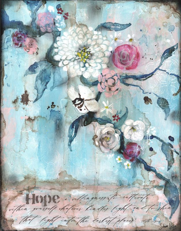 &quot;Hope in the darkness&quot; Print to be Framed