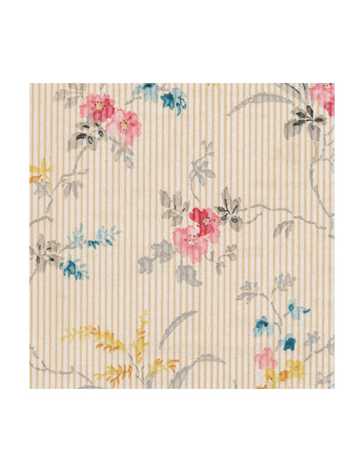 Vintage Wallpaper 5 collage papers **INSTANT DOWNLOAD** 8 pages