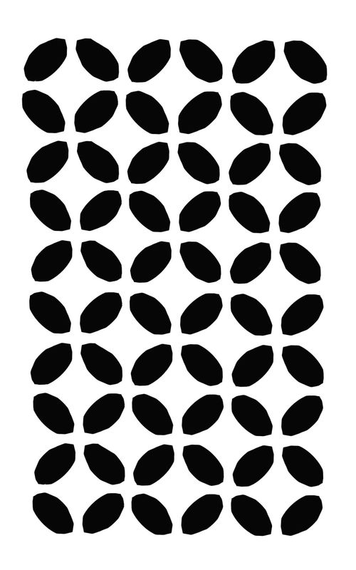 Petals 1 stencil 5x8