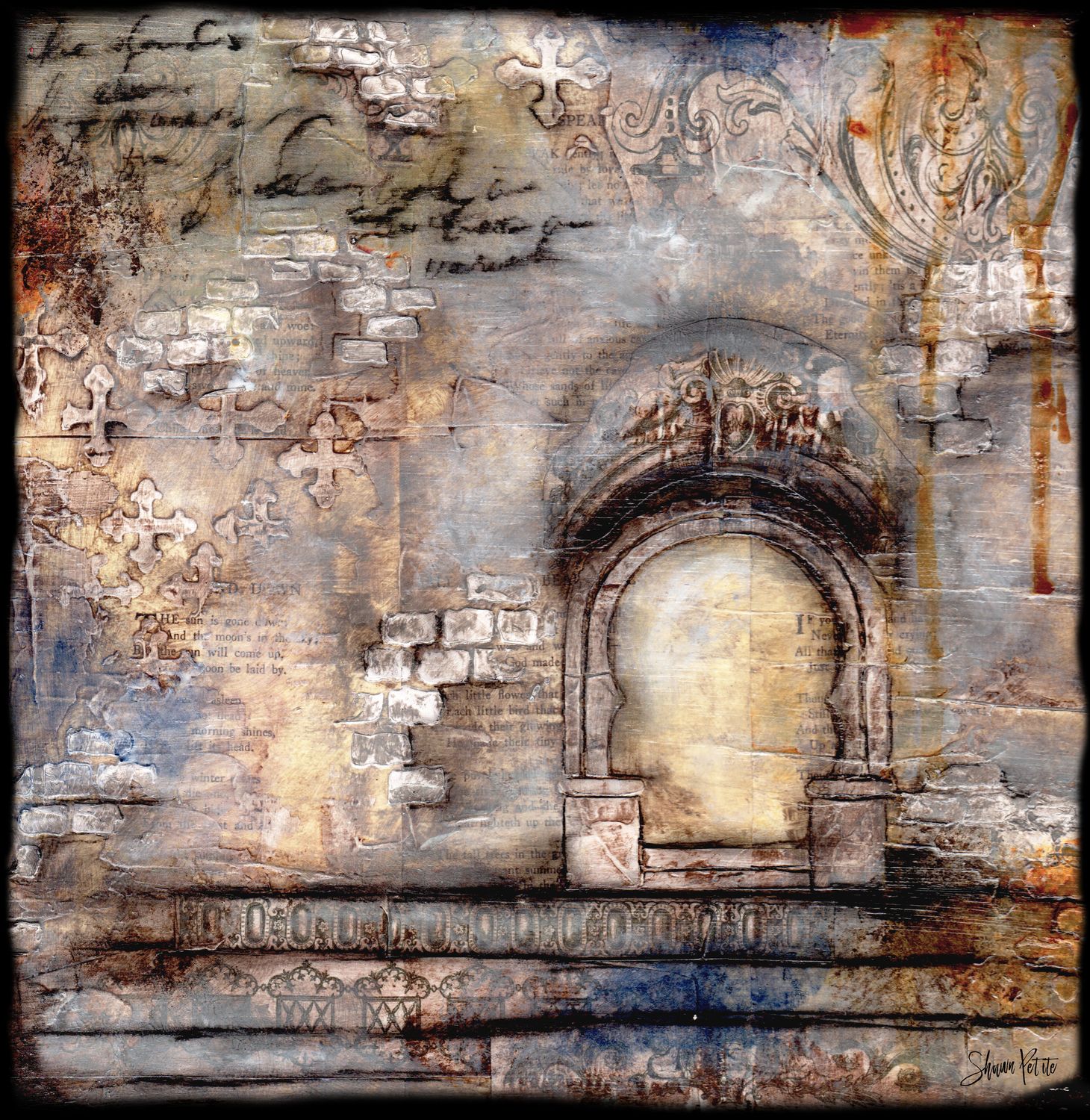 Calm arch, digital instant download