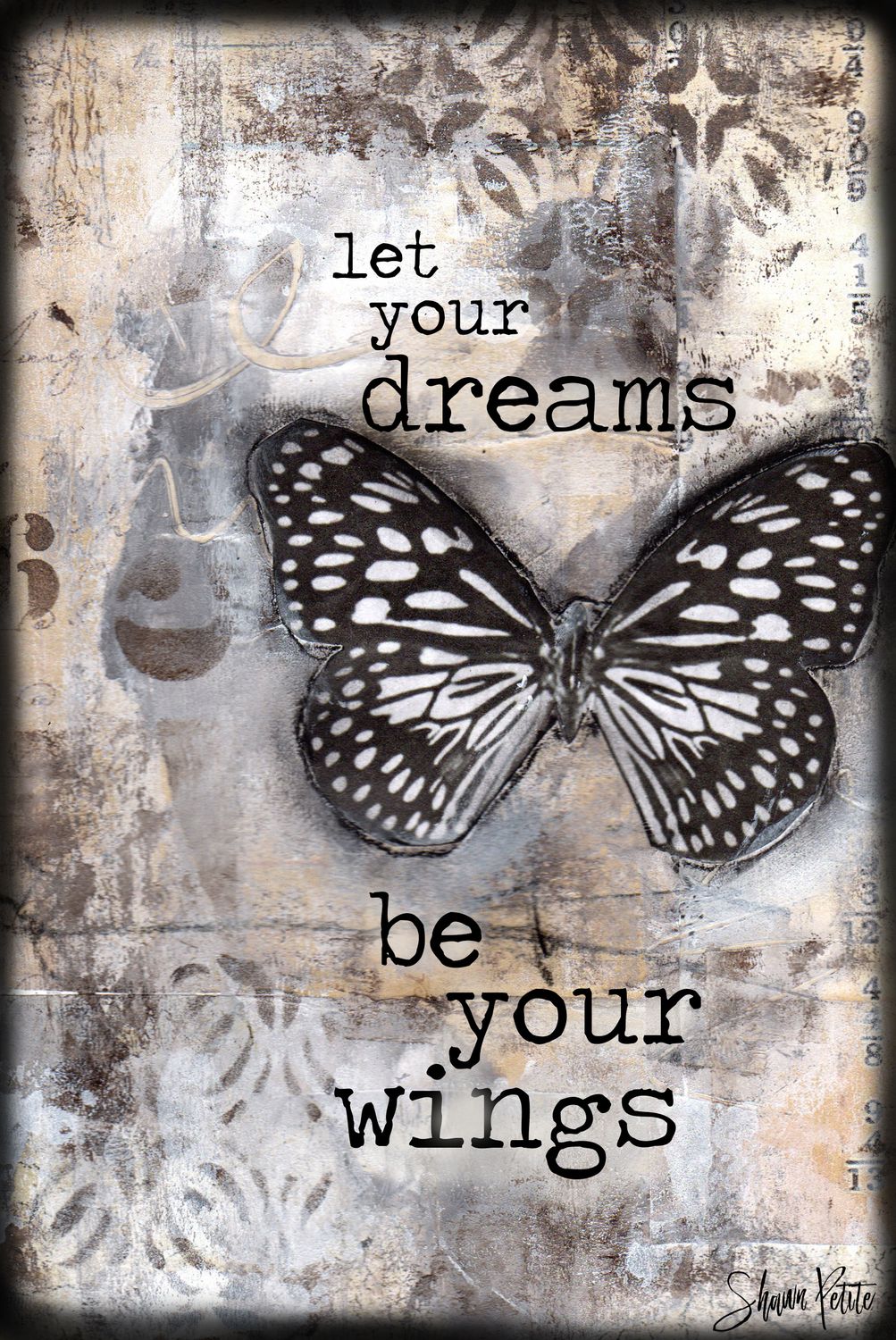 Let your dreams be your wings digital download
