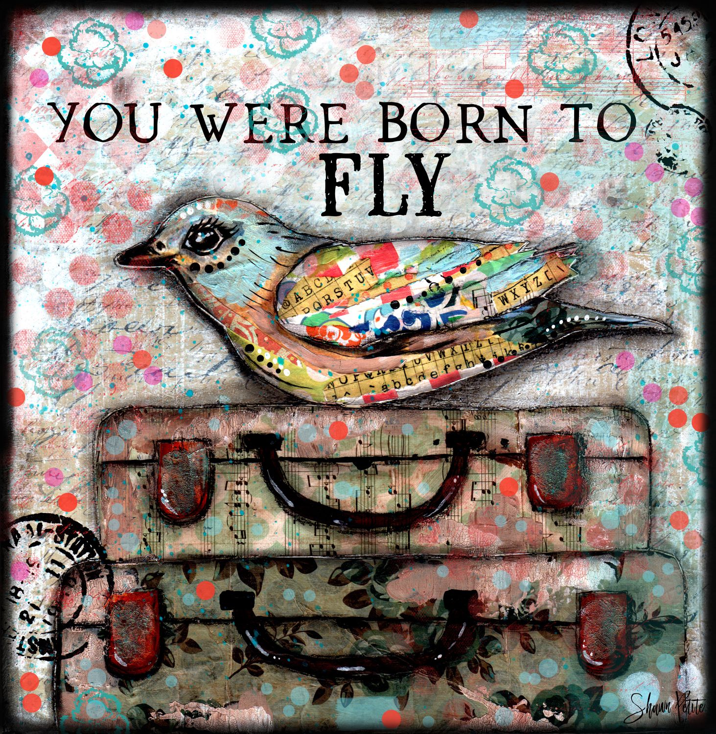 You were born to fly, digital instant download