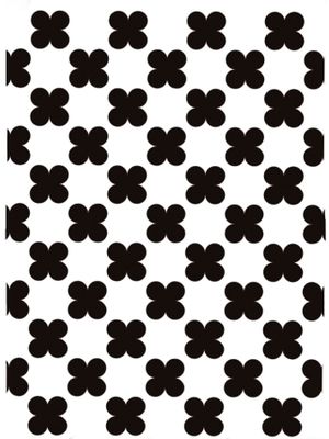 Simple background 3 stencil 9x12